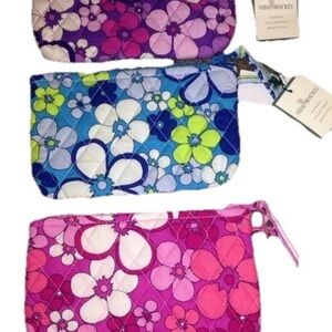 Vintage Vera Bradley Floral Women's Bag Set - Purple, Blue, Pink